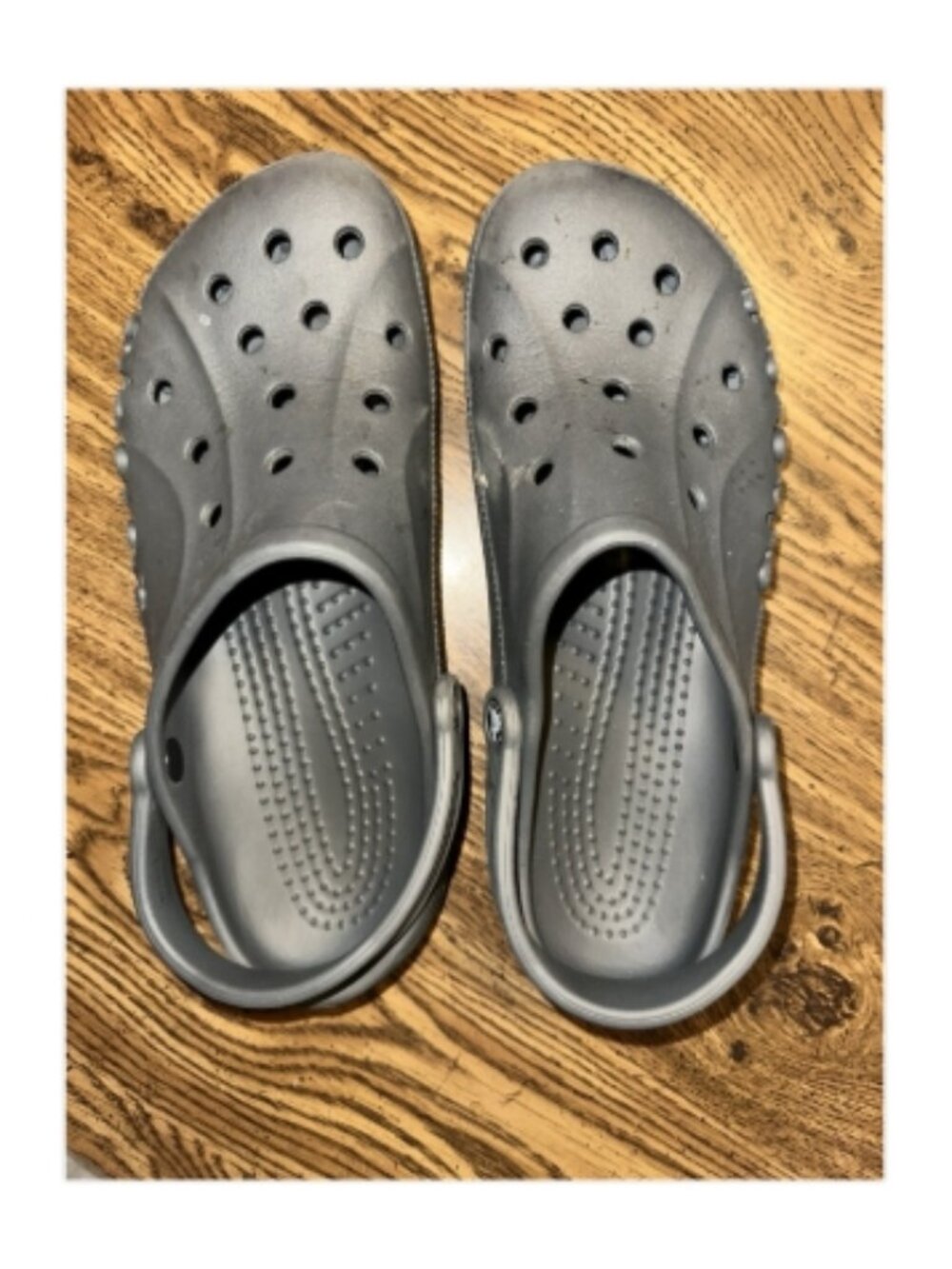 Crocs Classic Clogs - Men's Size 11 - Gray